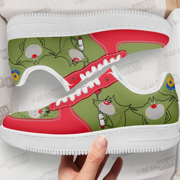 Jack Air Sneakers Custom Oggy And The Cockroaches Cartoon Shoes 1 - Perfectivy