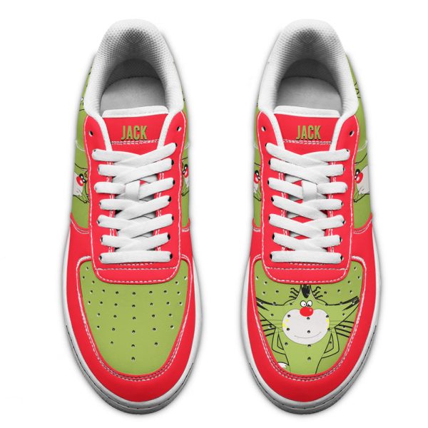 Jack Air Sneakers Custom Oggy And The Cockroaches Cartoon Shoes 3 - Perfectivy