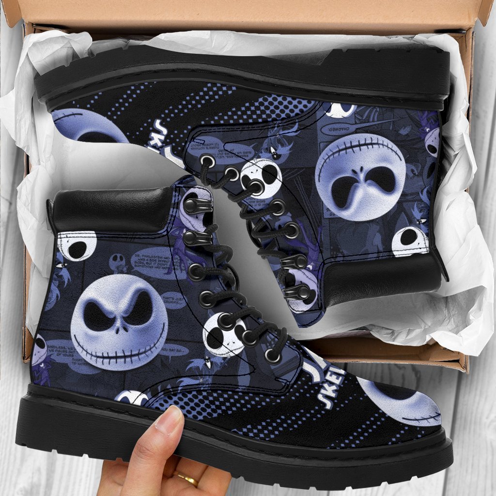 Jack Skellington Timbs Boots Custom Nightmare Before Christmas Shoes  Waterproof Custom Leather Boots Shoes - Infinite Creativity. Spend Less.  Smile More