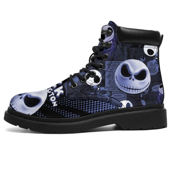 Jack Skellington Timbs Boots Custom Nightmare Before Christmas Shoes-Gearsnkrs