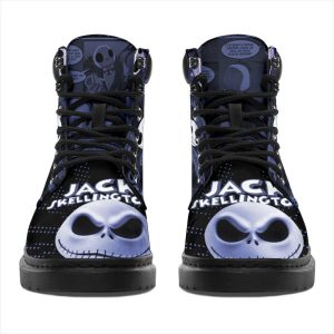 Jack Skellington Timbs Boots Custom Nightmare Before Christmas Shoes-Gearsnkrs