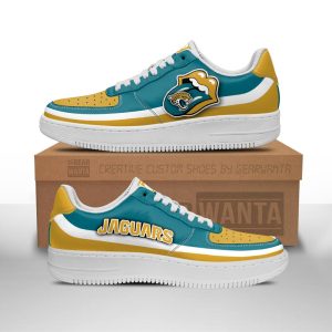 Jacksonville Jaguars Air Sneakers Custom Force Shoes Sexy Lips For Fans-Gear Wanta