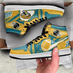 Jacksonville Jaguars Football Team J1 Shoes Custom For Fans Sneakers Tt13 2 - Perfectivy