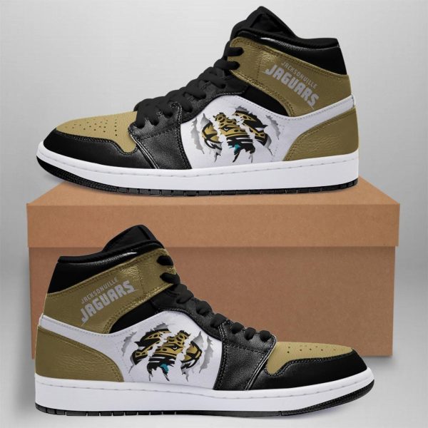 Jacksonville Jaguars Team Custom Shoes Sneakers Sne-Gearsnkrs