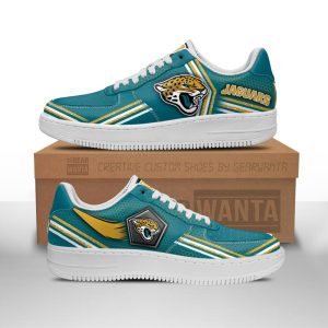 Jacksonville Jaguars Air Sneakers Custom Force Shoes For Fans-Gear Wanta