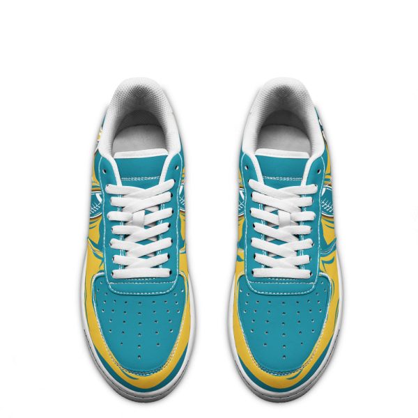 Jacksonville Jaguars Air Shoes Custom Naf Sneakers For Fans-Gearsnkrs