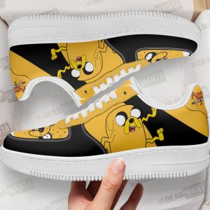 Jake The Dog Air Sneakers Custom Adventure Time Shoes 1 - PerfectIvy