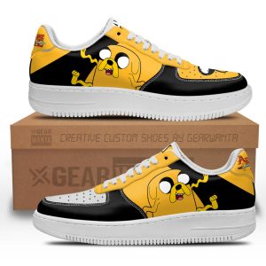Jake The Dog Air Sneakers Custom Adventure Time Shoes 2 - PerfectIvy