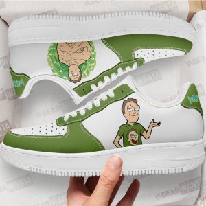 Jerry Smith Rick And Morty Custom Air Sneakers Qd13 2 - Perfectivy