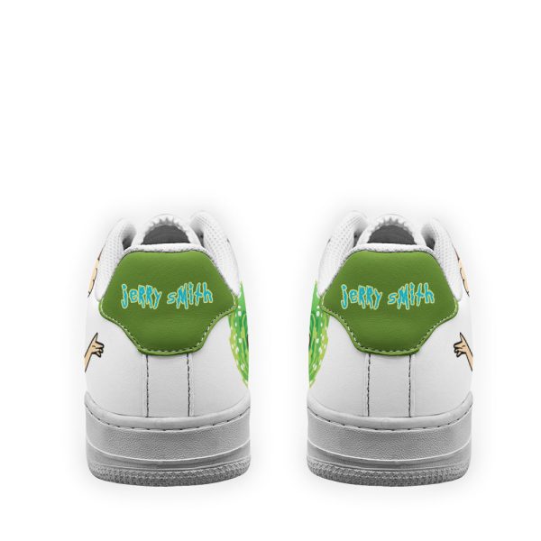 Jerry Smith Rick And Morty Custom Air Sneakers Qd13 3 - Perfectivy