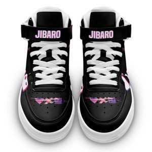 Jibaro Air Mid Shoes Custom Love, Death &Amp; Robots Sneakers-Gearsnkrs
