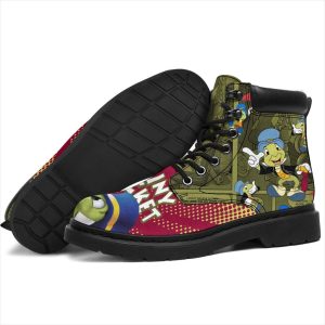 Jiminy Cricket Boots Shoes Pinocchio Gift For Fan-Gearsnkrs