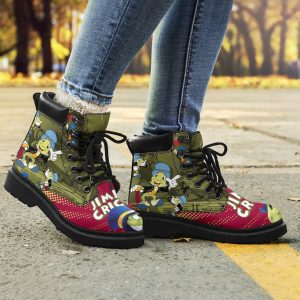 Jiminy Cricket Boots Shoes Pinocchio Gift For Fan-Gearsnkrs