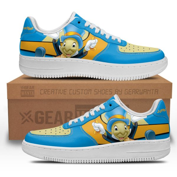 Jiminy Cricket Custom Cartoon Kid Jd Sneakers Lt13 1 - Perfectivy