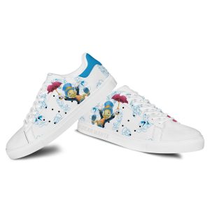 Jiminy Cricket Skate Shoes Custom Pinocchio Cartoon Shoes-Gear Wanta