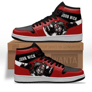 John Wick J1 Sneakers Custom For Movies Fans 2 - PerfectIvy