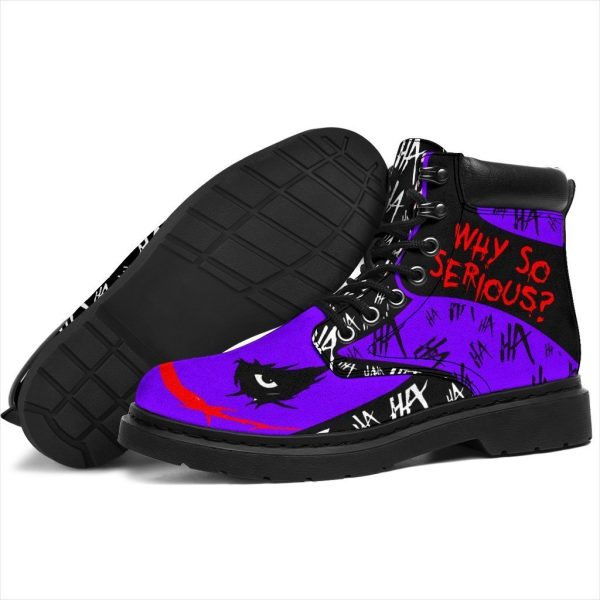 Joker Boots Why So Serious Funny Gift Idea-Gearsnkrs