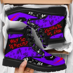 Joker Boots Why So Serious Funny Gift Idea-Gearsnkrs