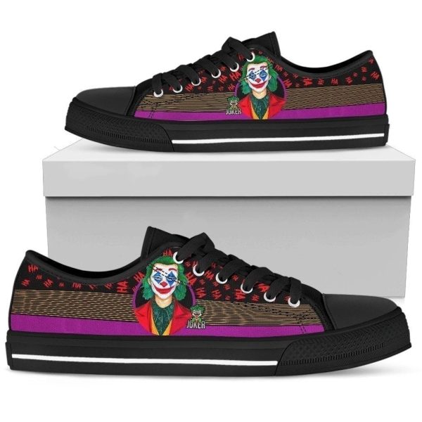 Joker Sneakers Low Top Custom Idea Pt11-Gearsnkrs