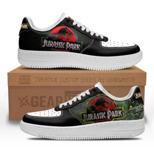 Jurassic Park Custom Air Sneakers QD11 1 - PerfectIvy
