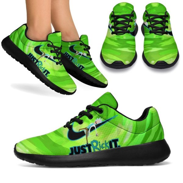 Just Rick It Sneakers Custom Lazy Rick Morty Shoes-Gearsnkrs