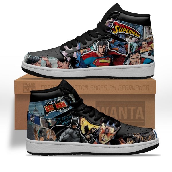 Justice League Batman X Superman J1 Shoes Custom-Gearsnkrs
