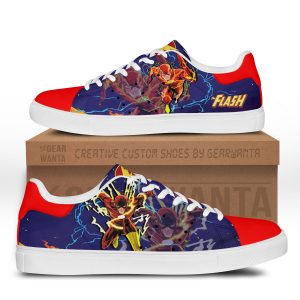 Justice League Flash Skate Shoes Custom-Gear Wanta