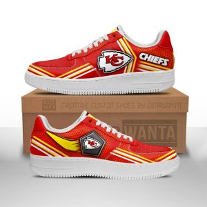 Kansas City Chiefs Air Sneakers Custom Force Shoes For Fans-Gear Wanta