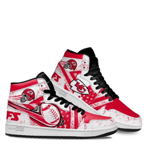 Kansas City Chiefs Football Team J1 Shoes Custom For Fans Sneakers Tt13 3 - Perfectivy