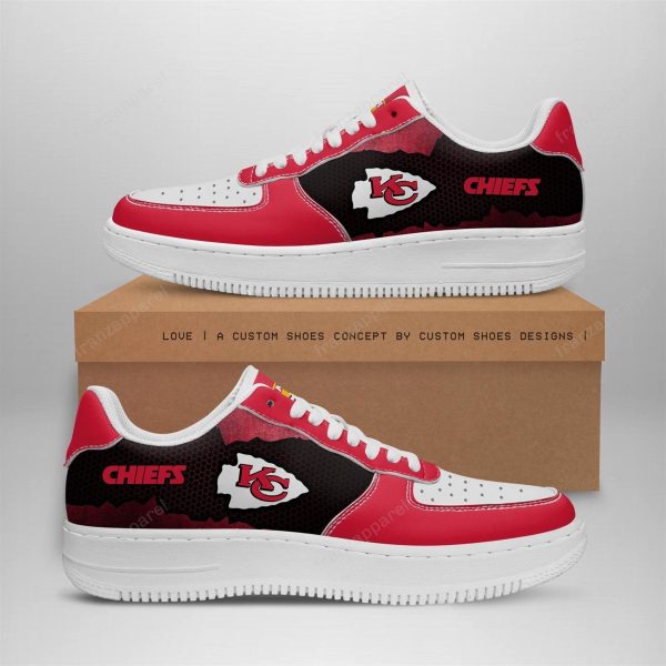 Kansas City Chiefs Team Air Sneakers 03Rb-Naf-Gearsnkrs