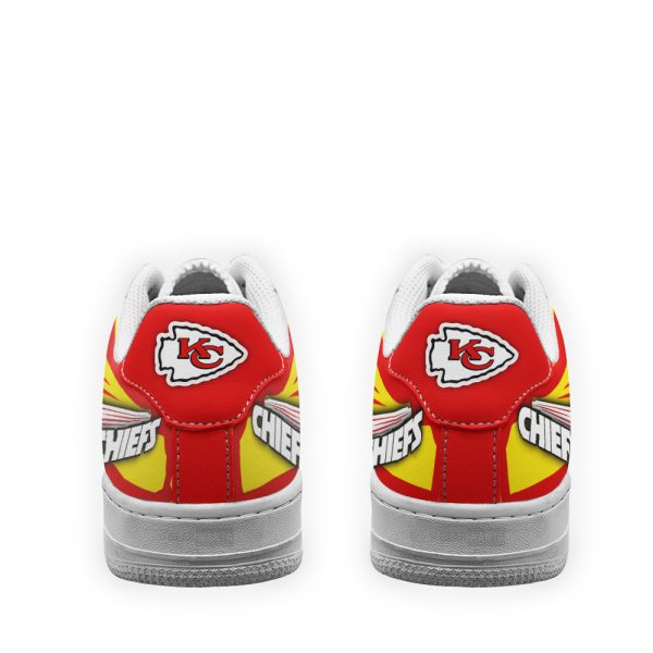 Kansas City Chiefs Air Shoes Custom Naf Sneakers For Fans-Gearsnkrs