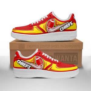 Kansas City Chiefs Air Shoes Custom NAF Sneakers For Fans-Gear Wanta