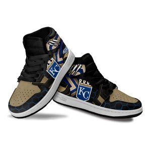 Kansas City Royals Football Team Kid Sneakers Custom For Kids 3 - Perfectivy