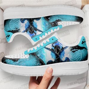 Katara Waterbending Air Sneakers Custom Avatar The Last Airbender Shoes 1 - PerfectIvy