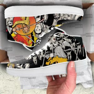 Kill Bill Air Mid Shoes Custom The Bride Sneakers-Gearsnkrs