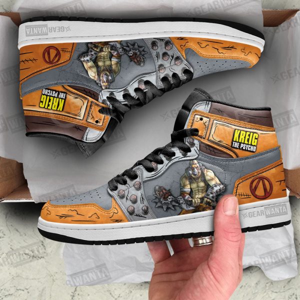 Krieg Borderlands J1 Shoes Custom For Fans Sneakers Mn13 2 - Perfectivy