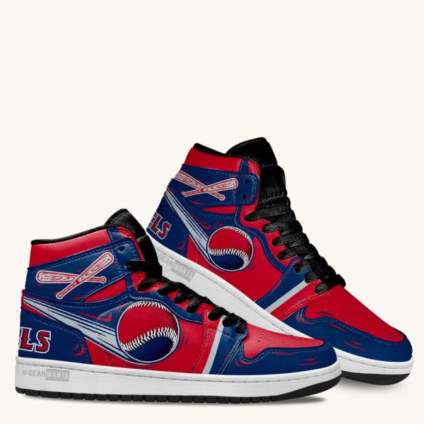 La Angels J1 Shoes Custom For Fans Sneakers Tt13-Gearsnkrs