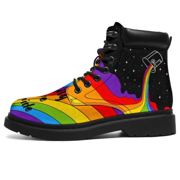 Lgbt Boots Shoes Equality Love Pride Amazing Gift Idea-Gearsnkrs