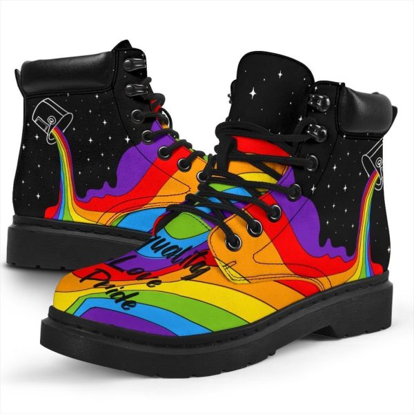 Lgbt Boots Shoes Equality Love Pride Amazing Gift Idea-Gearsnkrs