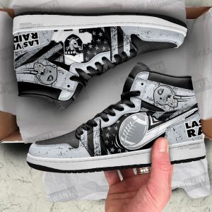 Las Vegas Raiders Football Team J1 Shoes Custom For Fans Sneakers Tt13 2 - Perfectivy