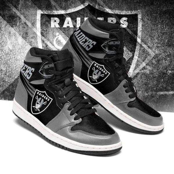 Las Vegas Raiders Jd Shoes Custom Sneakers Brb08-Gearsnkrs