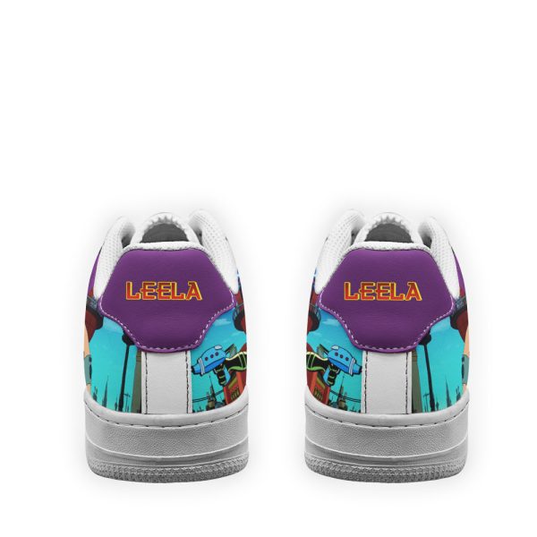 Leela Futurama Custom Air Sneakers Qd12 3 - Perfectivy