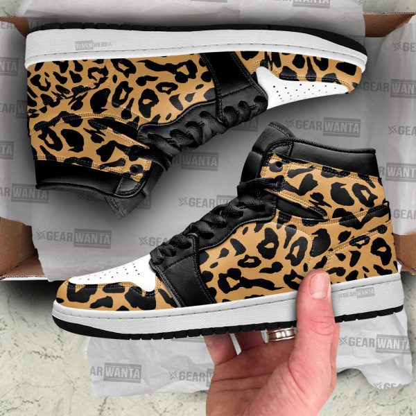 Leopard Skin J1 Sneakers Custom 1 - Perfectivy