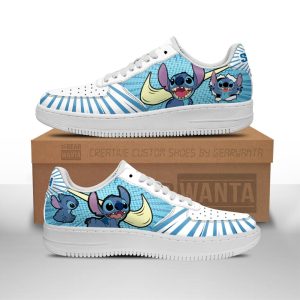 Stitch Air Sneakers Custom Shoes For Cartoon Fans 1 - PerfectIvy