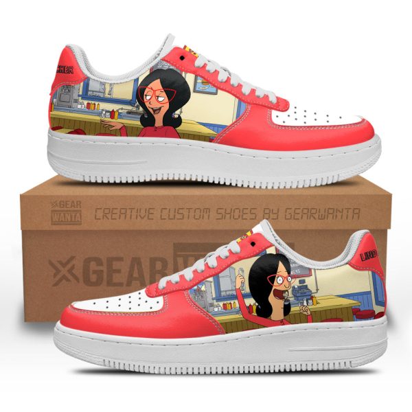 Linda Belcher Bob'S Burger Custom Air Sneakers Qd12 1 - Perfectivy