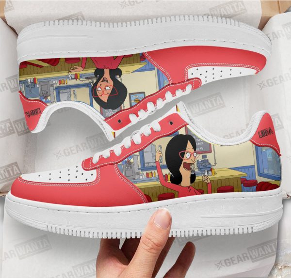 Linda Belcher Bob'S Burger Custom Air Sneakers Qd12 2 - Perfectivy