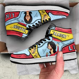 Linda Bob's Burger J1 Shoes Custom For Cartoon Fans Sneakers TT13 2 - PerfectIvy