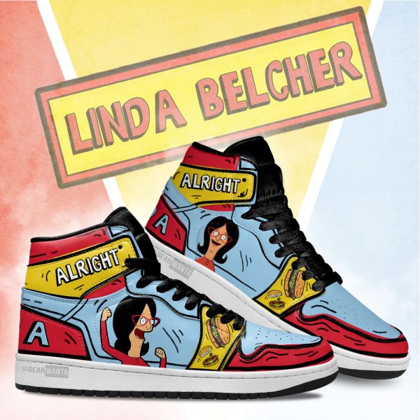 Linda Bob'S Burger J1 Shoes Custom For Cartoon Fans Sneakers Tt13 3 - Perfectivy