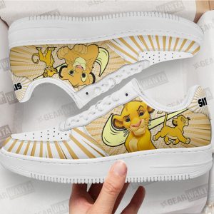 Lion King Simba Air Sneakers Custom 2 - PerfectIvy