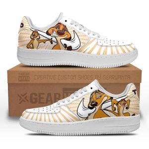 Lion King Timo Air Sneakers Custom 1 - PerfectIvy